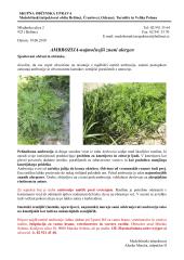 Obvestilo Medobčinskega inšpektorata “Ambrozija”